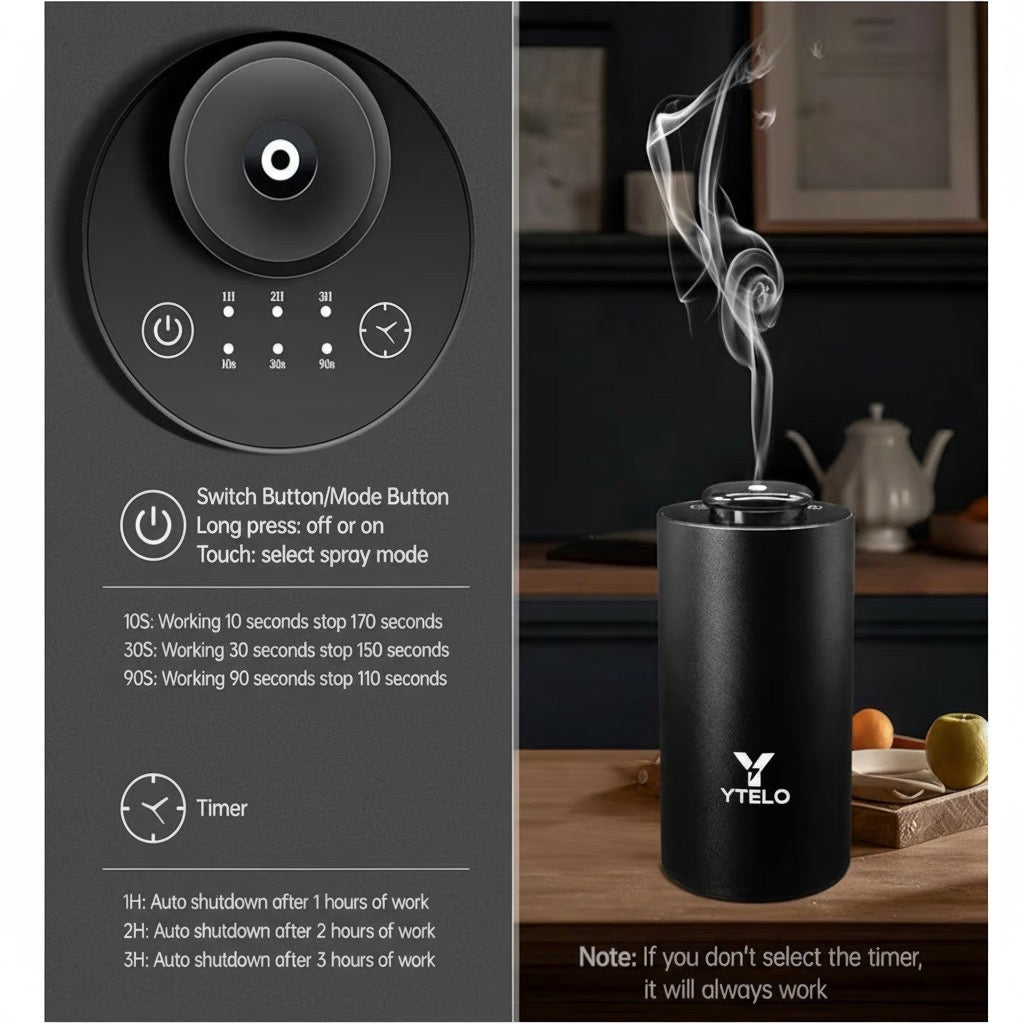 Valentine Gift Combo Waterless Essential Oil Diffuser with Oil Set perfect for valentine gift ideas birthday & anniversary gift for girlfriend boyfriend, mother, father, daughter, friend and room decor – USB Rechargeable