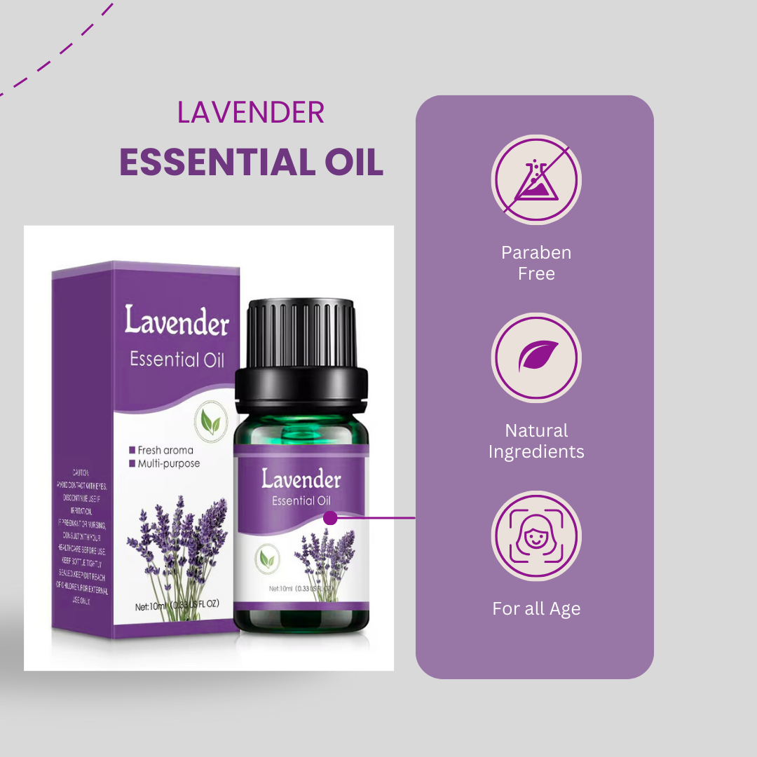 10ml long-lasting lavender essence , Water-soluble Aromatherapy Fruit Fragrance Oil for Diffuser, Humidifier, Home Fragrance, Perfume Making, candles, and soap making.
